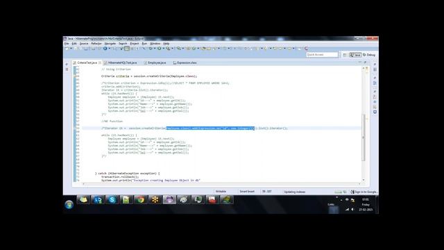 2015 02 27 06 26 Hibernate Criteria смотреть онлайн