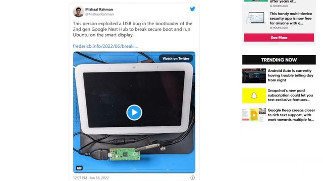 Ubuntu On Google Nest смотреть онлайн