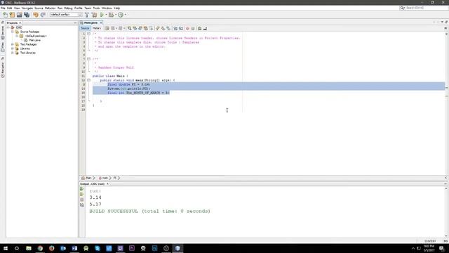 Java #4 Constants, Declaration vs Assignment, Comments смотреть онлайн