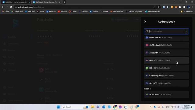 How to Receive and Send Tokens/NFTs using SubWallet Web Dashboard смотреть онлайн