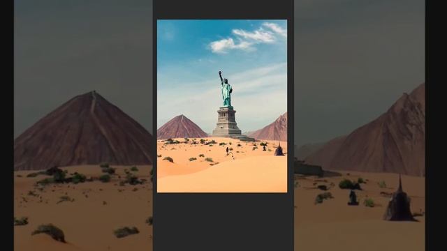 Adobe Photoshop AI generative fill on Statue of liberty.#photoshop #generativefill #ai #adobefirefl смотреть онлайн