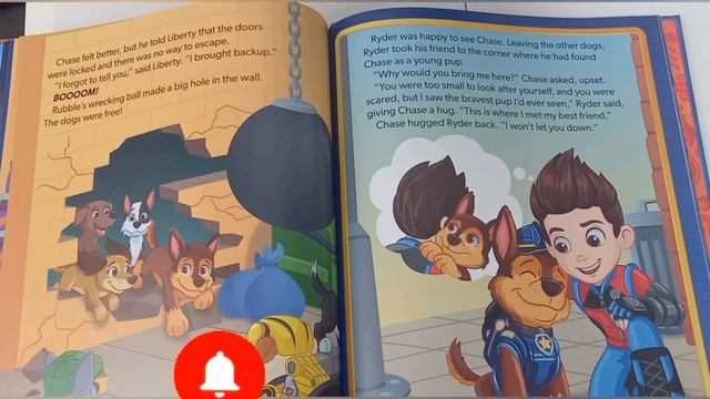 PAW Patrol:The Movie Book Chase Back Story Ryder Rescues Chase| Chase Missing Liberty Rescues Chase смотреть онлайн