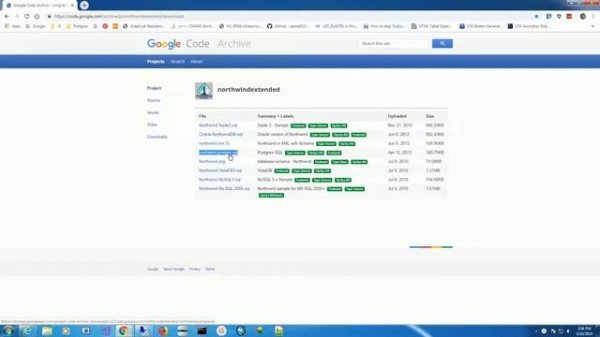 PostgreSQL - Download Northwind database for postgresql