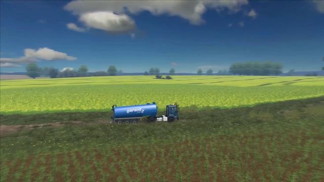 Gnojówka na Bantikow - Claas Xerion 3300 Saddle Trac - Farming Simulator 15 смотреть онлайн