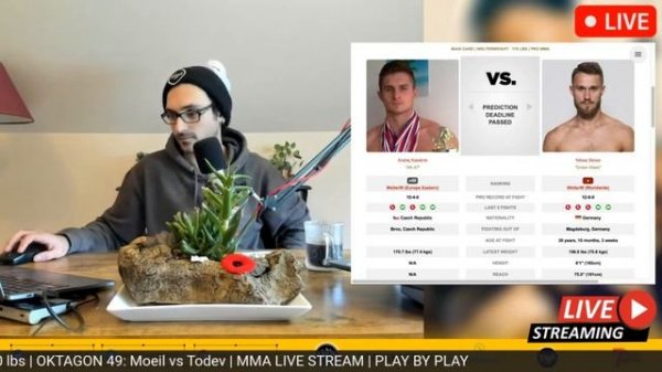 OKTAGON 49: Moeil vs. Todev | LIVE STREAM | MMA FIGHT COMPANION | Cologne, Germany | DAZN & OKMMA T