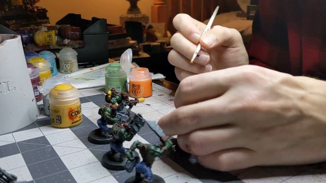 Dry brushing some Ork boyz (Warhammer 40k) смотреть онлайн