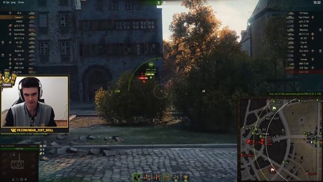 СРЕДНИЙ ТАНК БОМЖА! "Игра с головой" на Leopard 1 смотреть онлайн