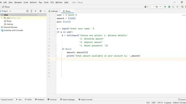 Nested-If-Else in Python || Hindi || With ATM Project смотреть онлайн