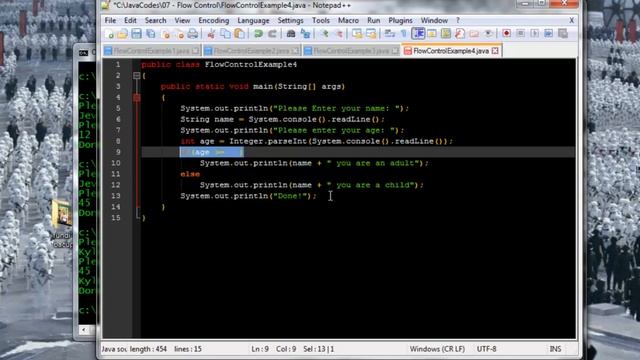 If Then Else statement in Java смотреть онлайн