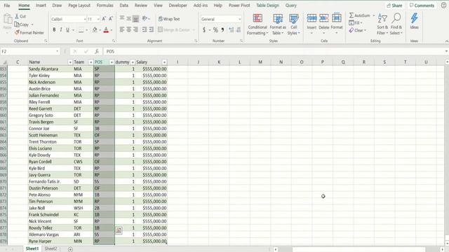 Describing Baseball Salaries Using Excel смотреть онлайн