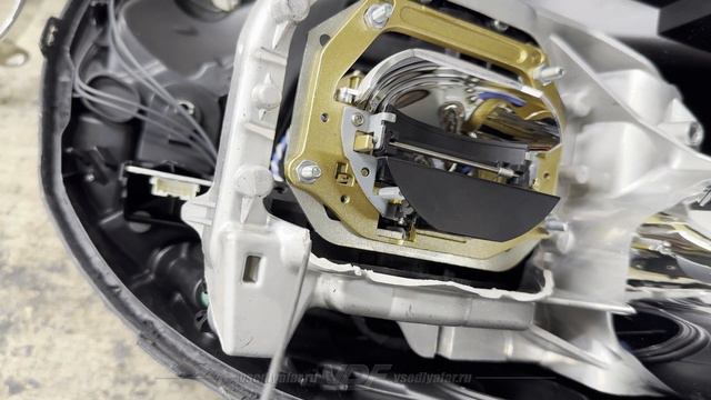 Установка Переходных рамок в фары Volvo S60 2010-2013 смотреть онлайн