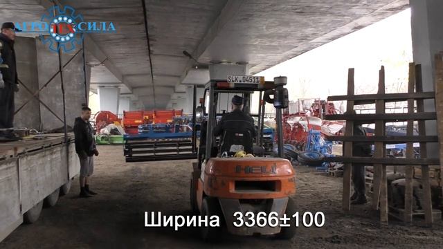 Алмаз в Казахстане. Представитель Алмаз РЗЗ в Алматы. Борона Дана БДП 3,2х2 . Агротехсила Казахстан