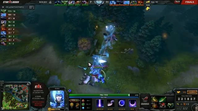 Na`Vi -vs- RoX.KIS, SLTV Lan Finals Day 2 Game 3 смотреть онлайн