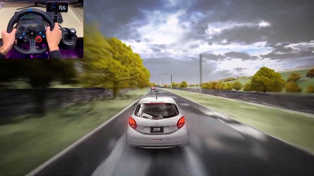 Assetto Corsa - Peugeot 208 GTI  Logitech G29 Gameplay