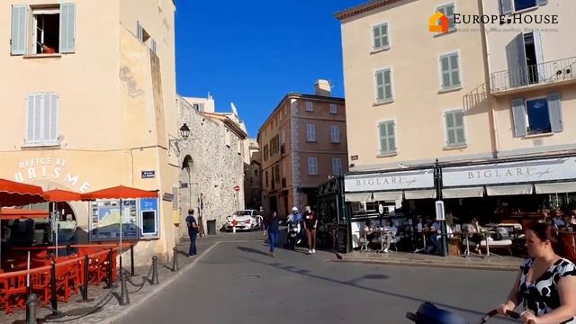 Сен-Тропе. Лазурный берег. Европа-Хаус. Saint-Tropez. Cote d'Azur. Europe-House.mp4 смотреть онлайн