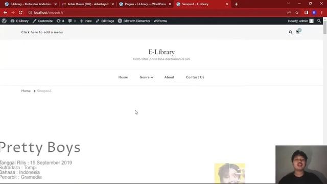 Website Perpustakaan Digital (E-Library) смотреть онлайн