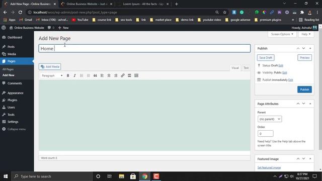 Discuss WordPress Dashboard Menu Update, Post, Category, Pages, Appearance Light House It Part=5 смотреть онлайн