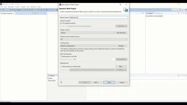 #java #webapplication How to Create Dynamic Web Project & How to Configure the Server in Project смотреть онлайн