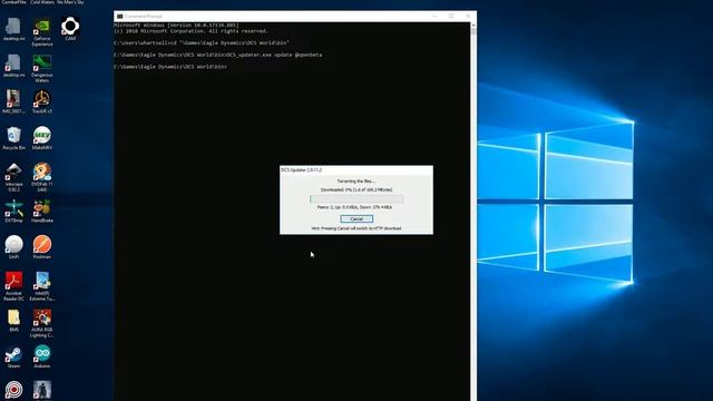 how to change DCS to openbeta from the command line смотреть онлайн