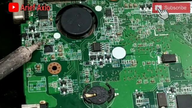 Laptop Lampu Berkedip Sesaat Lalu Mati || Aspire One D257