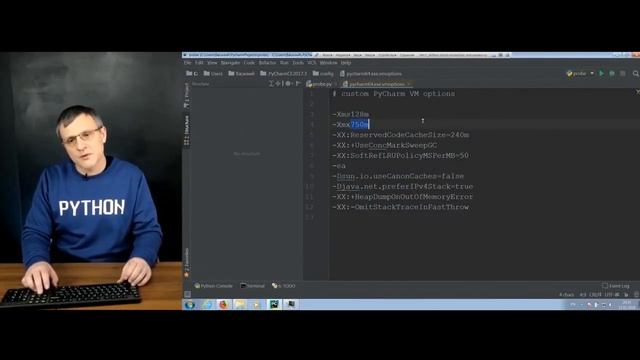 1 6 Оптимизация PyCharm python смотреть онлайн