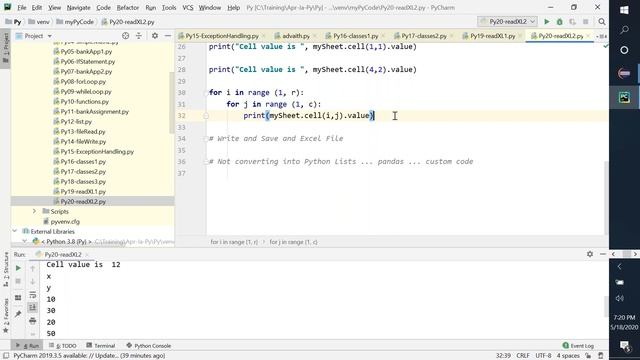 Day 11 Java + Python Free Live Training 2d Arrays Read and Write from Excel смотреть онлайн