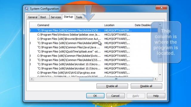 How To Use the System Configuration Utility - MSCONFIG смотреть онлайн