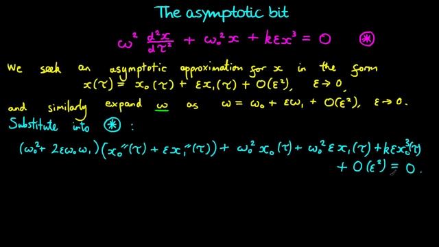 Lindstedt Poincare Method for the Duffing Equation смотреть онлайн