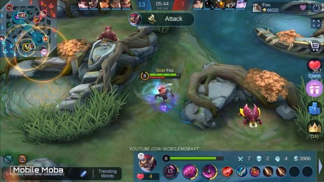Powerful Killing Machine, Supreme Hanzo MVP Gameplay [ Top 6 Global Hanzo ] Fox. - Mobile Legends смотреть онлайн