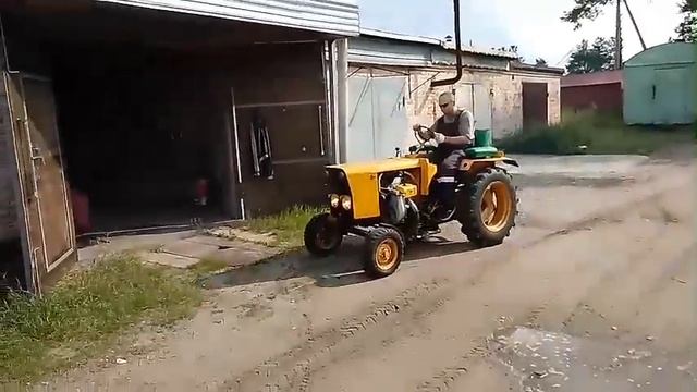 Мини трактор самодельный смотреть онлайн