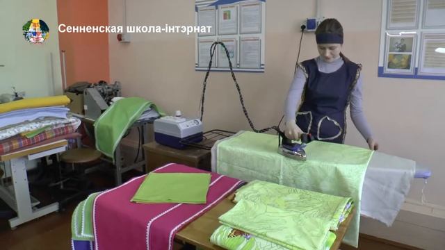 Сенненская школа-интернат. Швейная мастерская. Сенно смотреть онлайн
