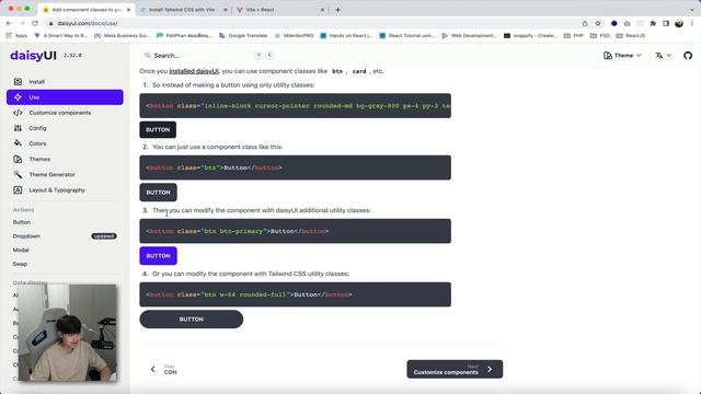 DaisyUI ปลั๊กอินสุดเทพที่จะทำให้การเขียน TailwindCSS ง่ายขึ้นและสบายขึ้นมากๆ ??? смотреть онлайн