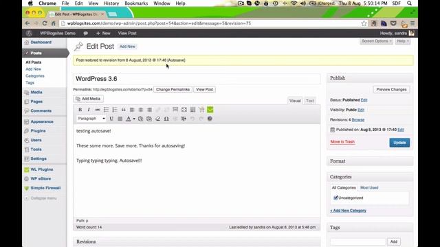 What's new in WordPress 3.6 (in plain English) смотреть онлайн