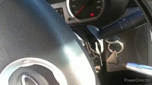 Ларгус, Рено, замена подрулевого переключателя стеклоочистителя