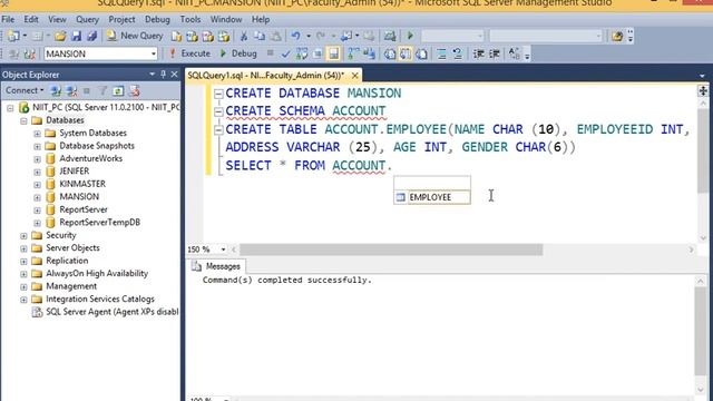HOW TO TABLE IN SQL SERVER 2021 смотреть онлайн