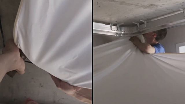 Натяжные потолки "Ваш Выбор" Чебоксары Йошкар-Ола монтаж двухуровневого потолка смотреть онлайн