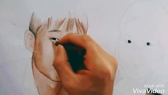 СЕРИК И АСЕМА( портрет цветными карандашами ) смотреть онлайн