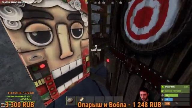 RUST. ВТОРОЙ ДЕНЬ ВАЙПА НА КЛАССИКЕ,СОБИРАЕМ СКРАП И КОМПОНЕНТЫ)) смотреть онлайн