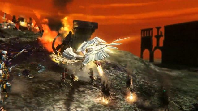 Living Saint purging the Tyranids! - Unification Mod, Warhammer 40K: Dawn of War: Soulstorm смотреть онлайн