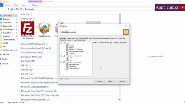 How to Install XAMPP (Apache + PHP + MariaDB, MySQL) on Windows 10 | XAMPP Step by Step Setup смотреть онлайн