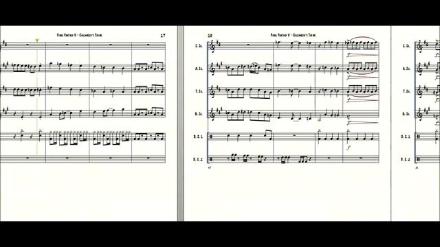 [Saxophone Quartet] Final Fantasy V Gilgamesh's Theme смотреть онлайн