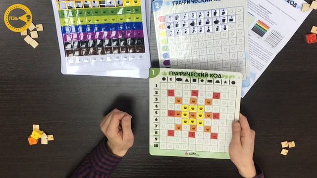 Что с этими картинкам не так? Обзор набора "Графический код" магнитная версия. смотреть онлайн