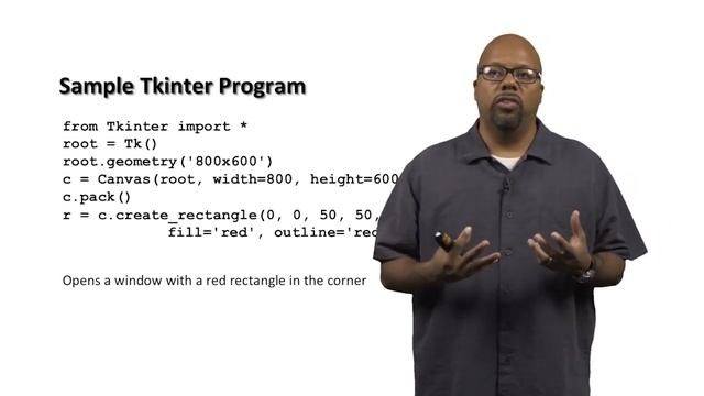 Lecture 3.2 Tkinter Library - The Raspberry Pi Platform and Python Programming for the Raspberry Pi смотреть онлайн