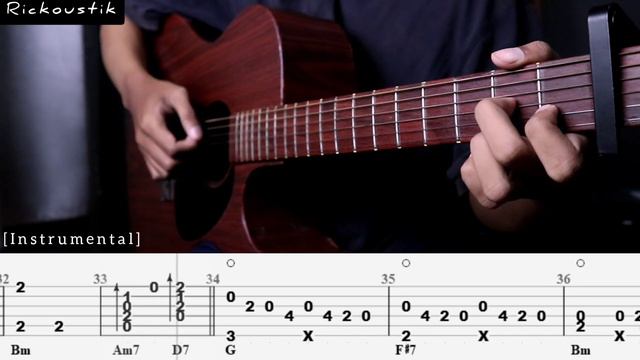 Dhruv - Double Take - Fingerstyle Guitar Cover - Tutorial (TAB) Lyrics смотреть онлайн