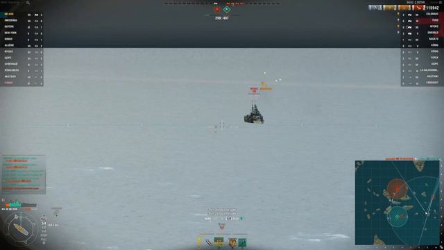 Мой самый обидный бой в кораблях. Nelson - не обзор - World of warships смотреть онлайн