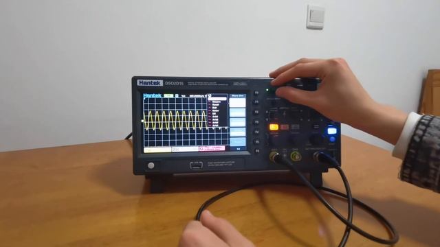 150MHz Digital Storage Oscilloscope Hantek DSO2D15 review смотреть онлайн