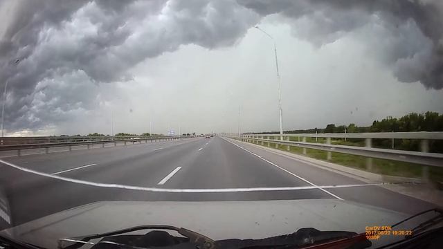 Грозовой фронт. Гроза. Ураган. М5. Трасса М5. смотреть онлайн