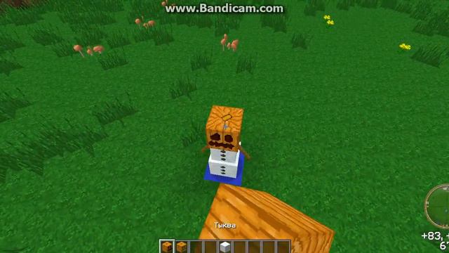 Как сделать снеговика в minecraft смотреть онлайн