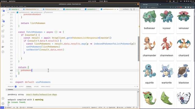 React JS Pokedex Tutorial - Part 2 - Pagination and calculated colors смотреть онлайн