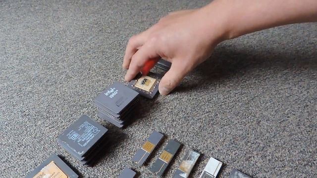 Как извлечь Золото из Процессоров? Goldrecovery CPU Scrap Vol.1 смотреть онлайн